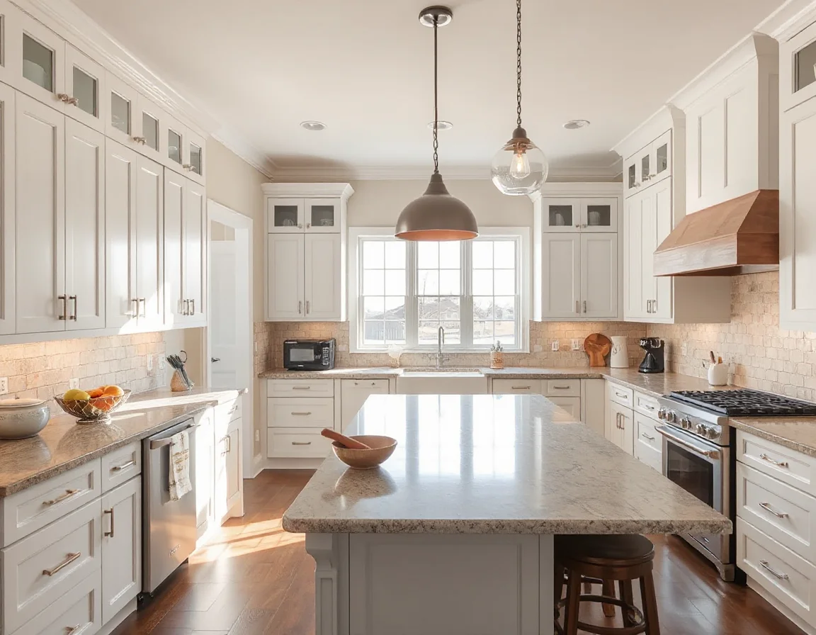 Bright updated kitchen in a Burlington Kentucky home