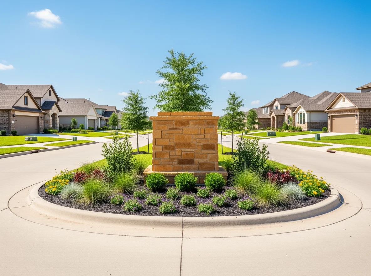 Newer neighborhood in Buda