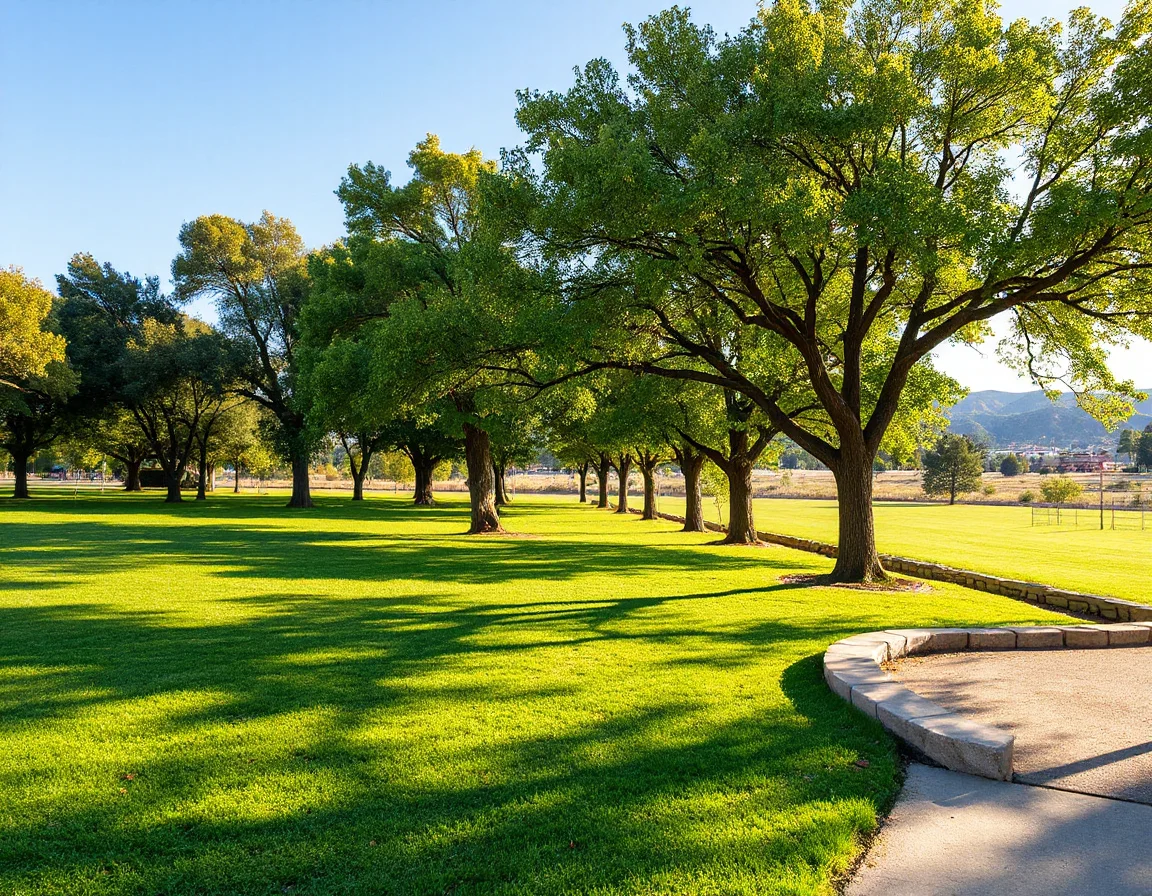 Open park space and foothill scenery in Saugus