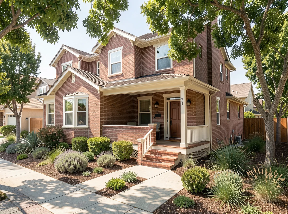 Southern California home exterior in Newhall