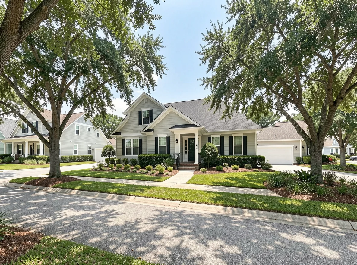 Lake Alfred neighborhood streets and homes