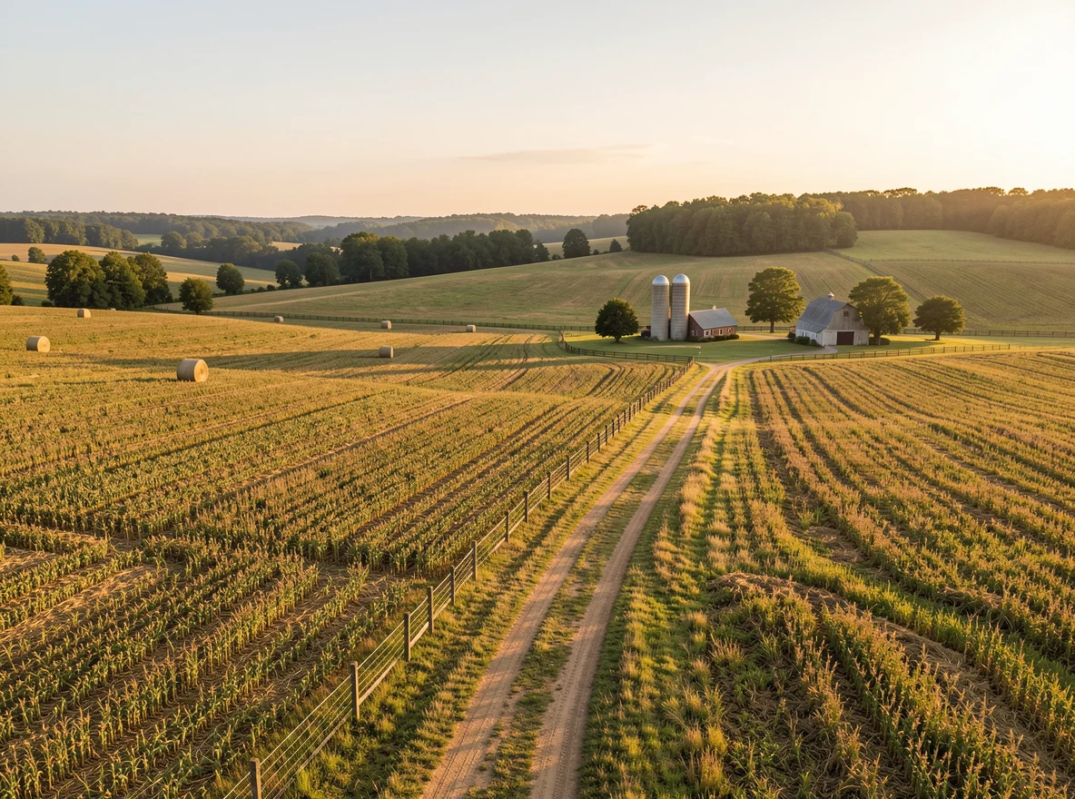 Northwest Arkansas farmland and open space