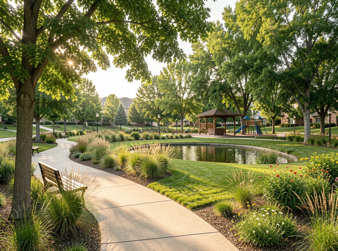 Westminster park and open space scene