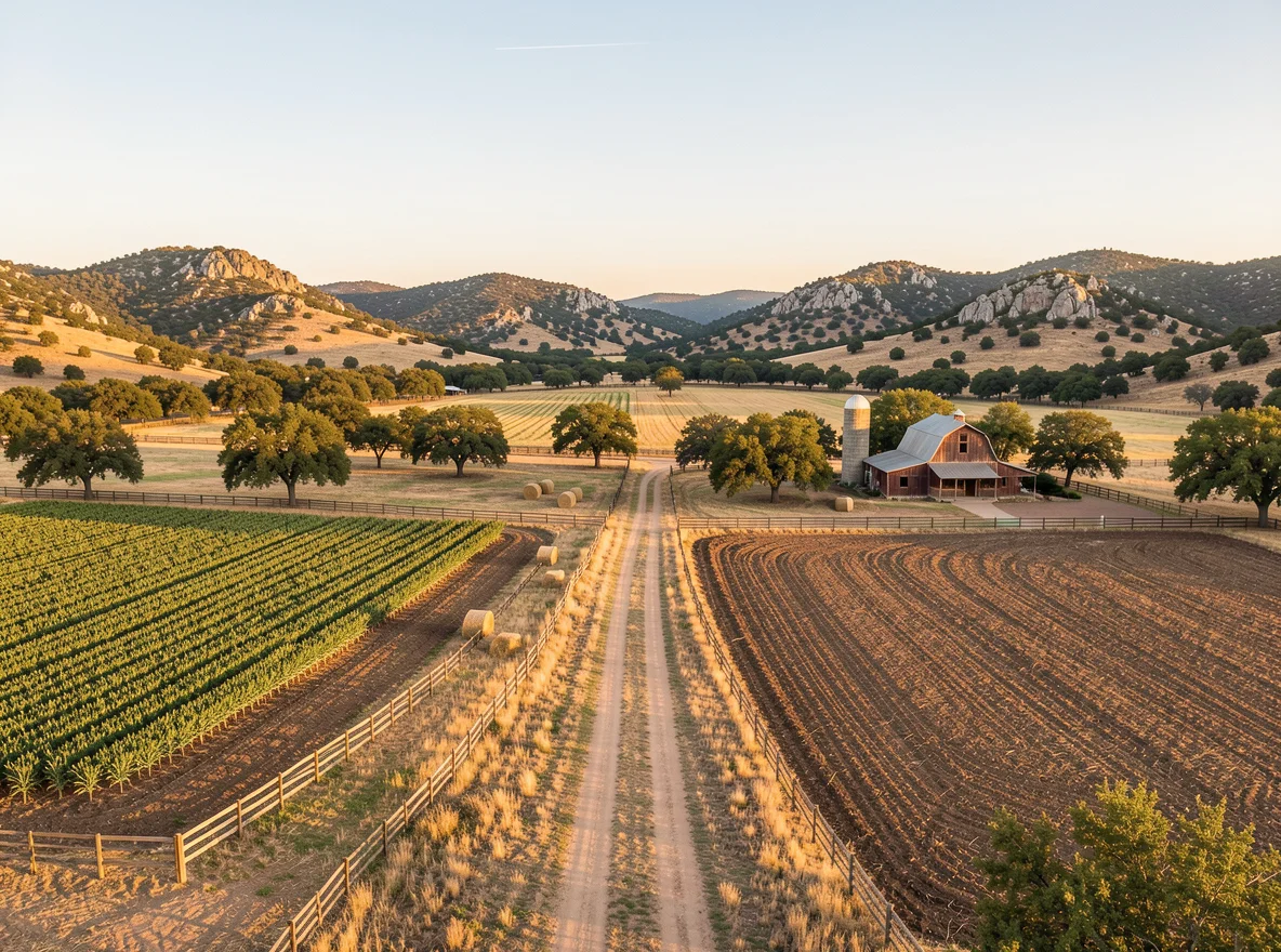 Hill Country landscape in Dripping Springs