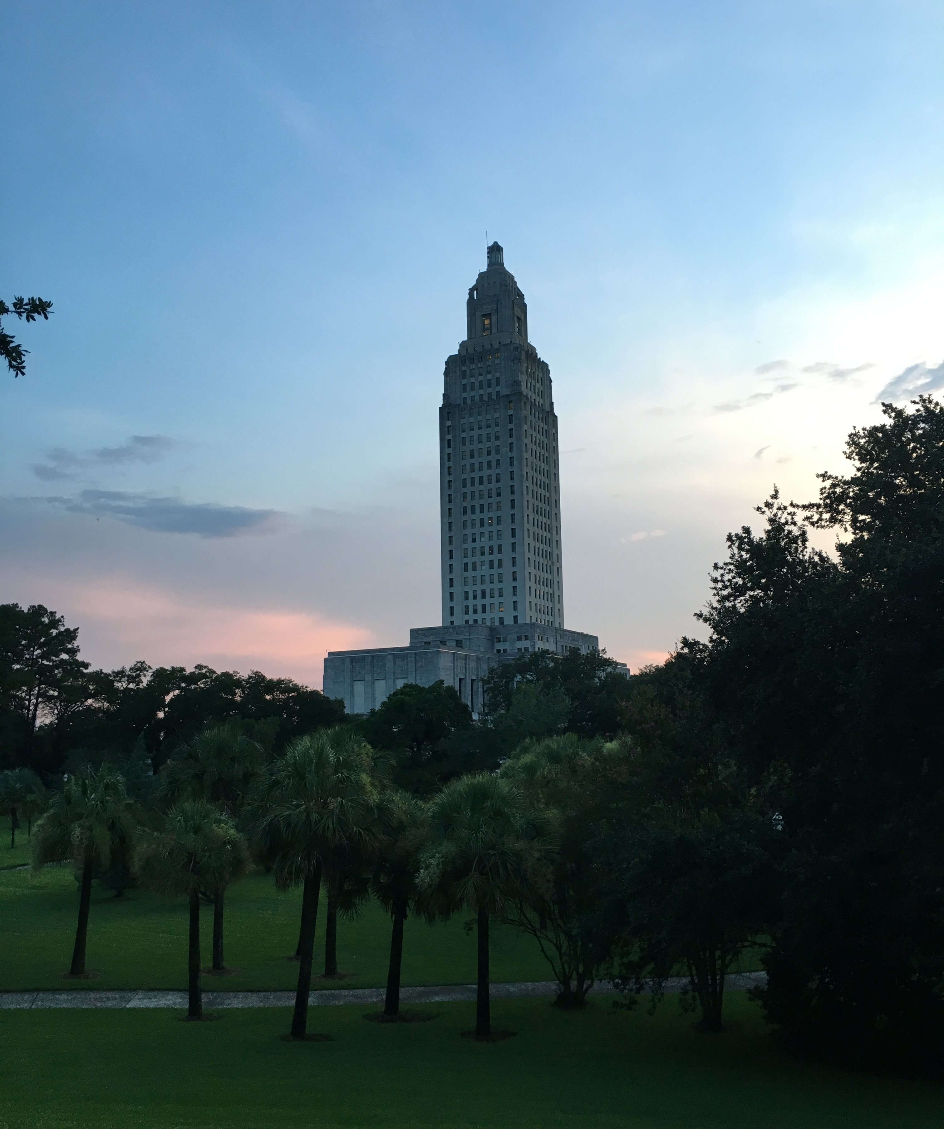 Baton Rouge state capitol building