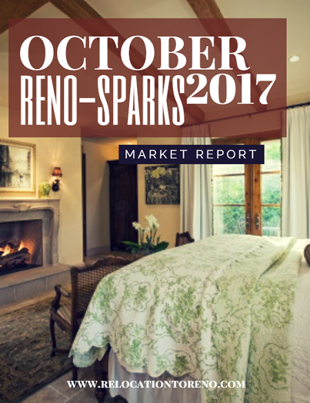 The October 2017 Reno-Sparks Market Report indicated that sales and prices went up from the same time last year, with inventory remaining extremely low.