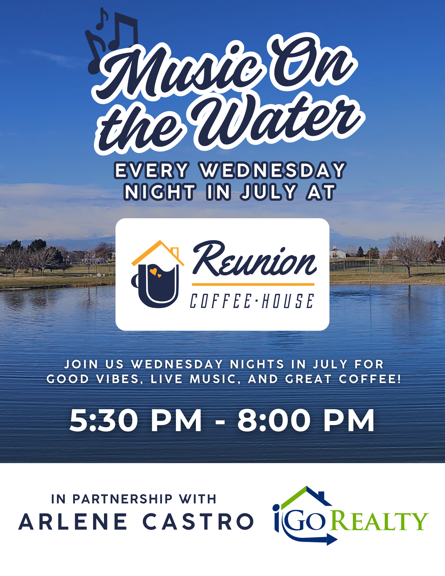 Music on the water event