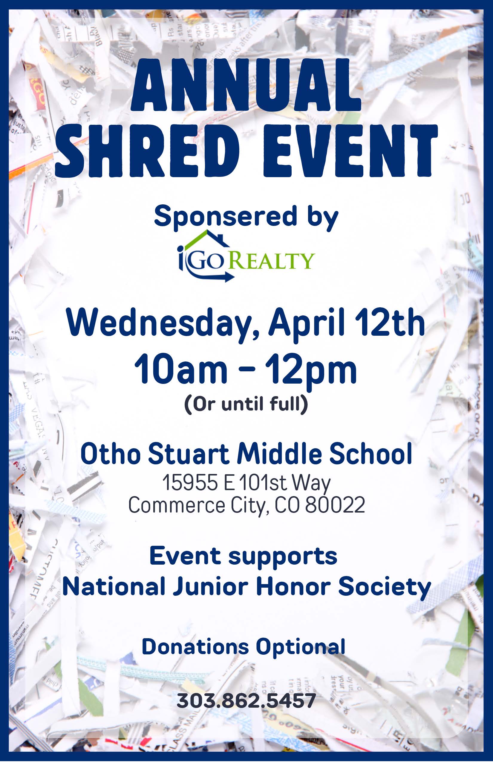 Shred Event 2025