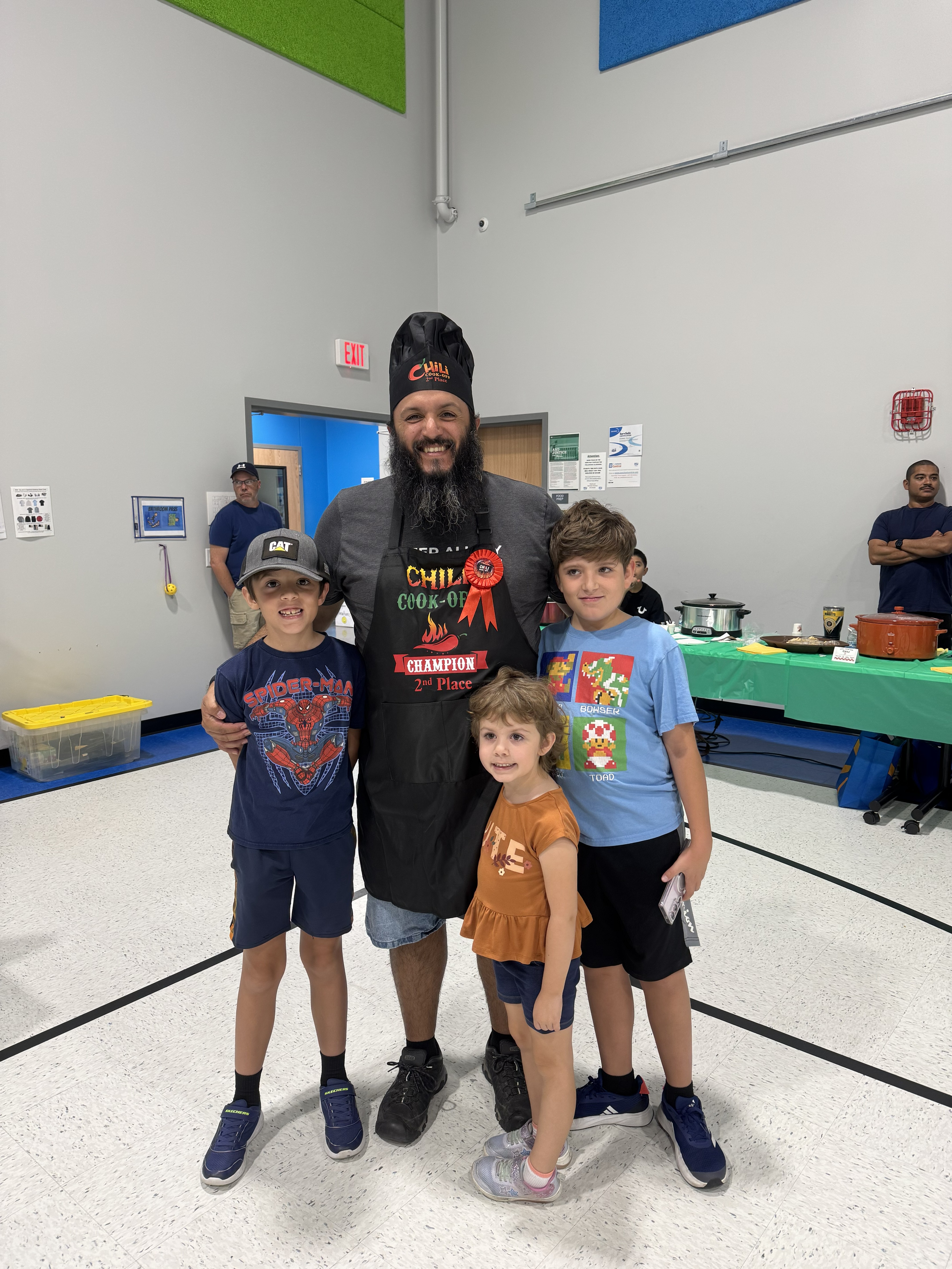 Chili Cook off 2rd place winner