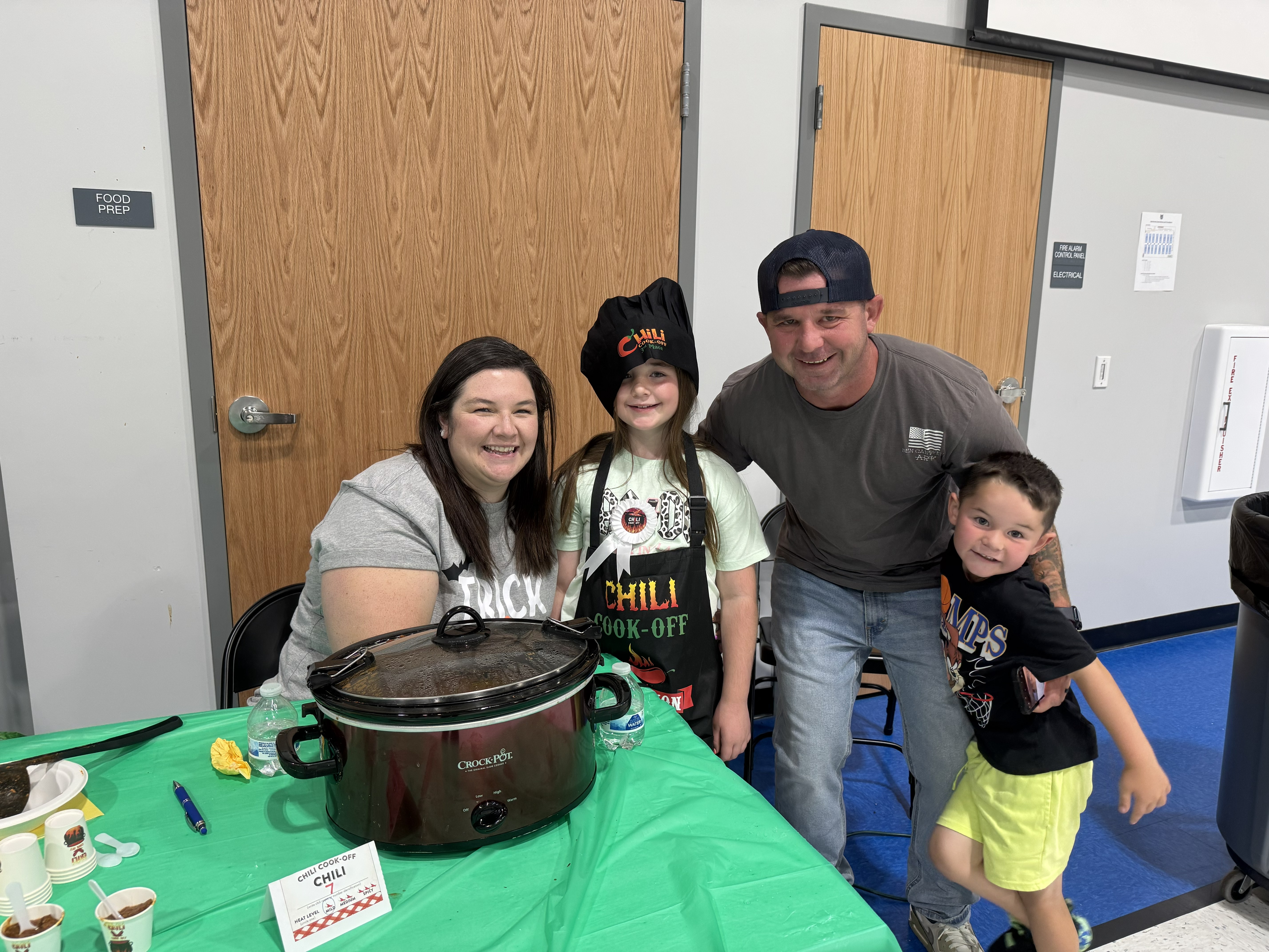 Chili Cook off 3rd place winner