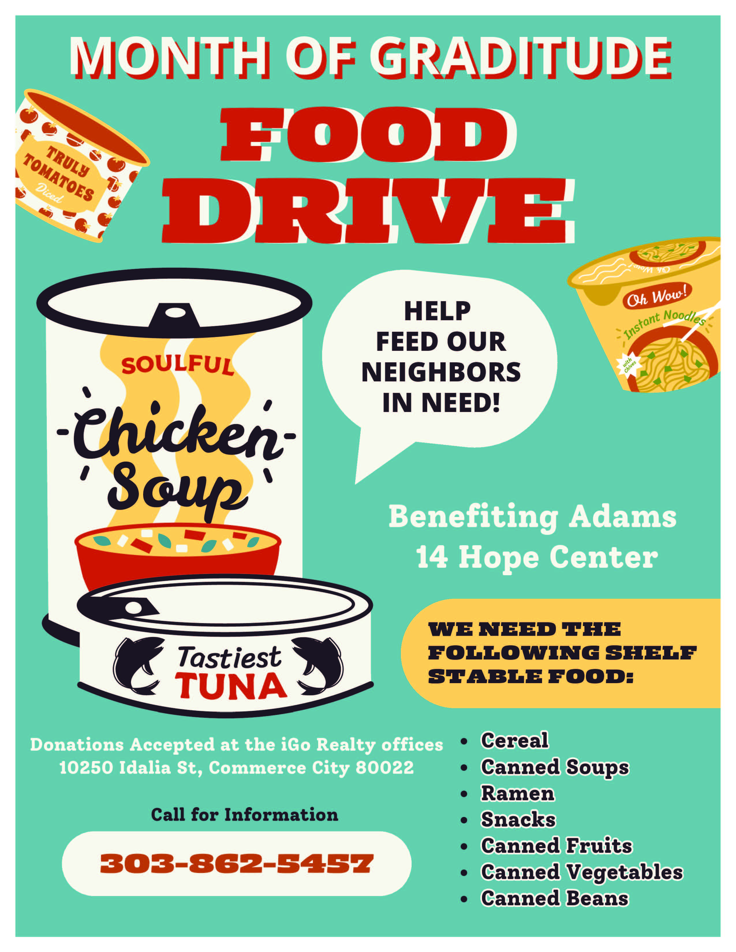 Canned Food Drive