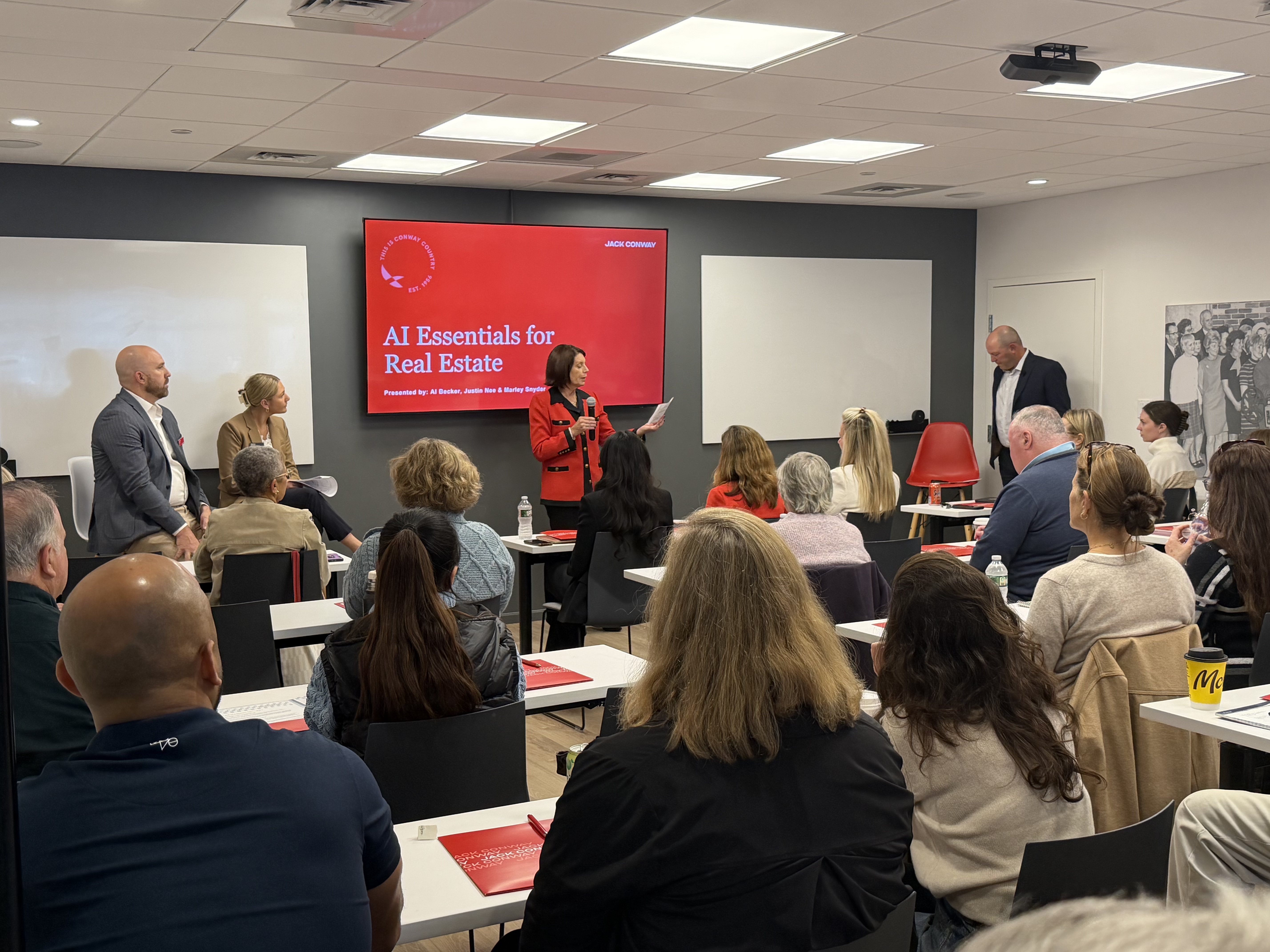 Presentation during Jack Conway's AI Essentials continuing education event