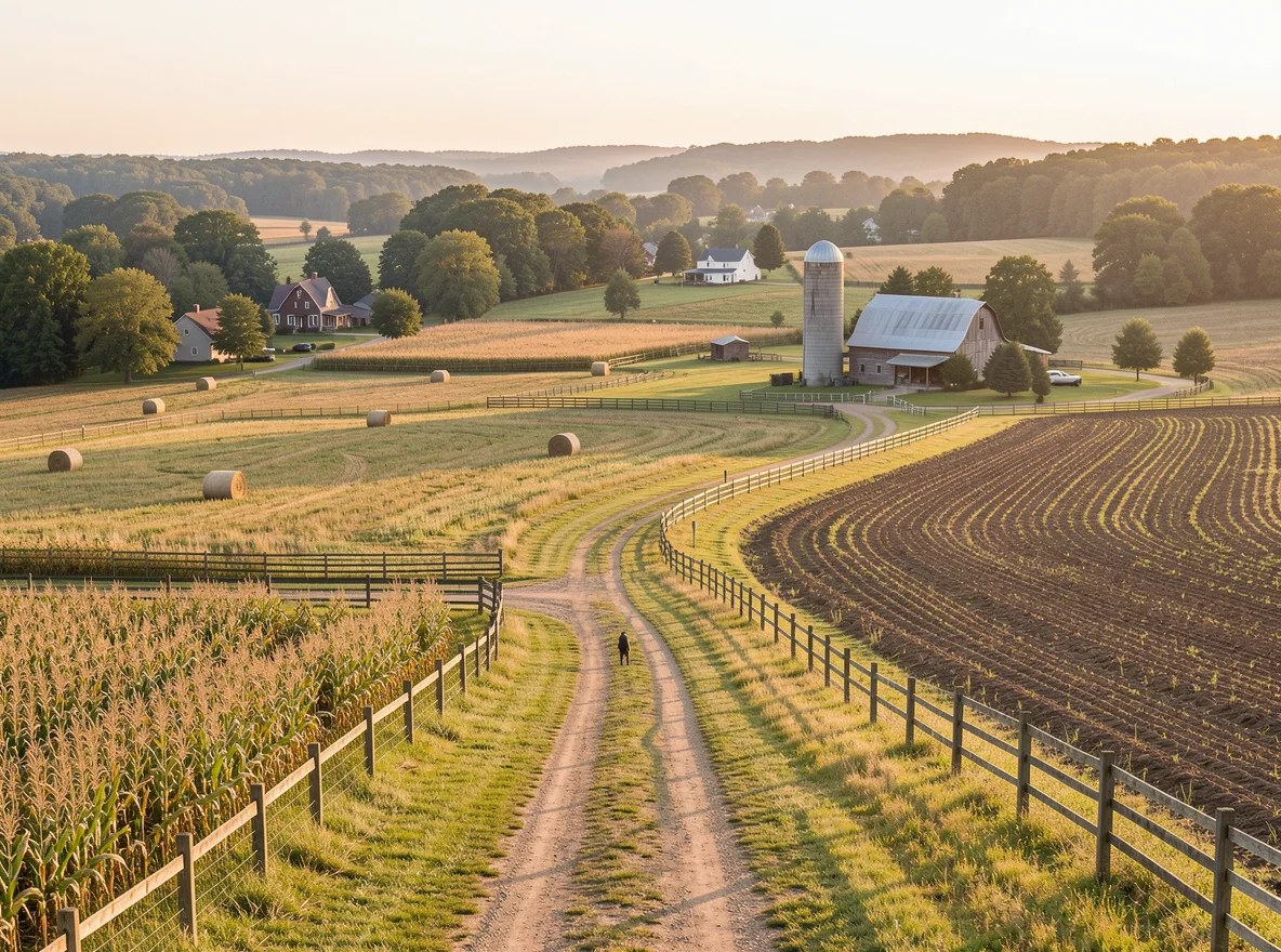 Rogersville countryside and open land
