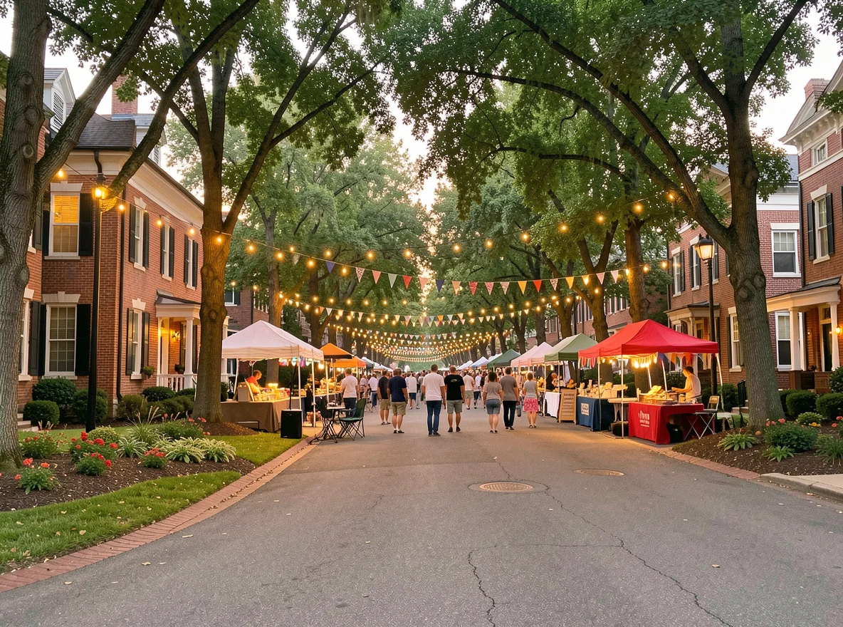 Community setting in Hartsville
