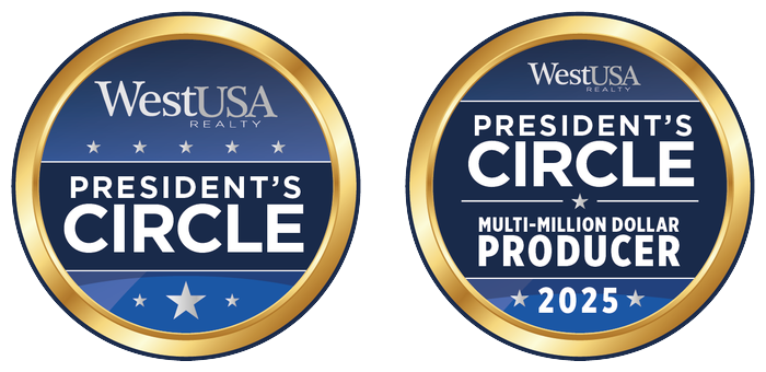 West USA Realty President's Circle and 2025 Multi-Million Dollar Producer awards for Mike Smith
