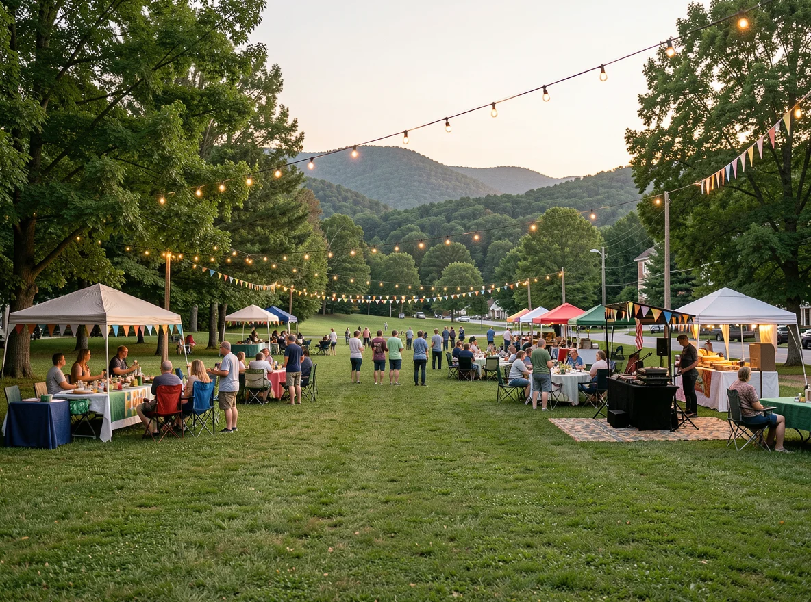 Community setting in Rabun Gap