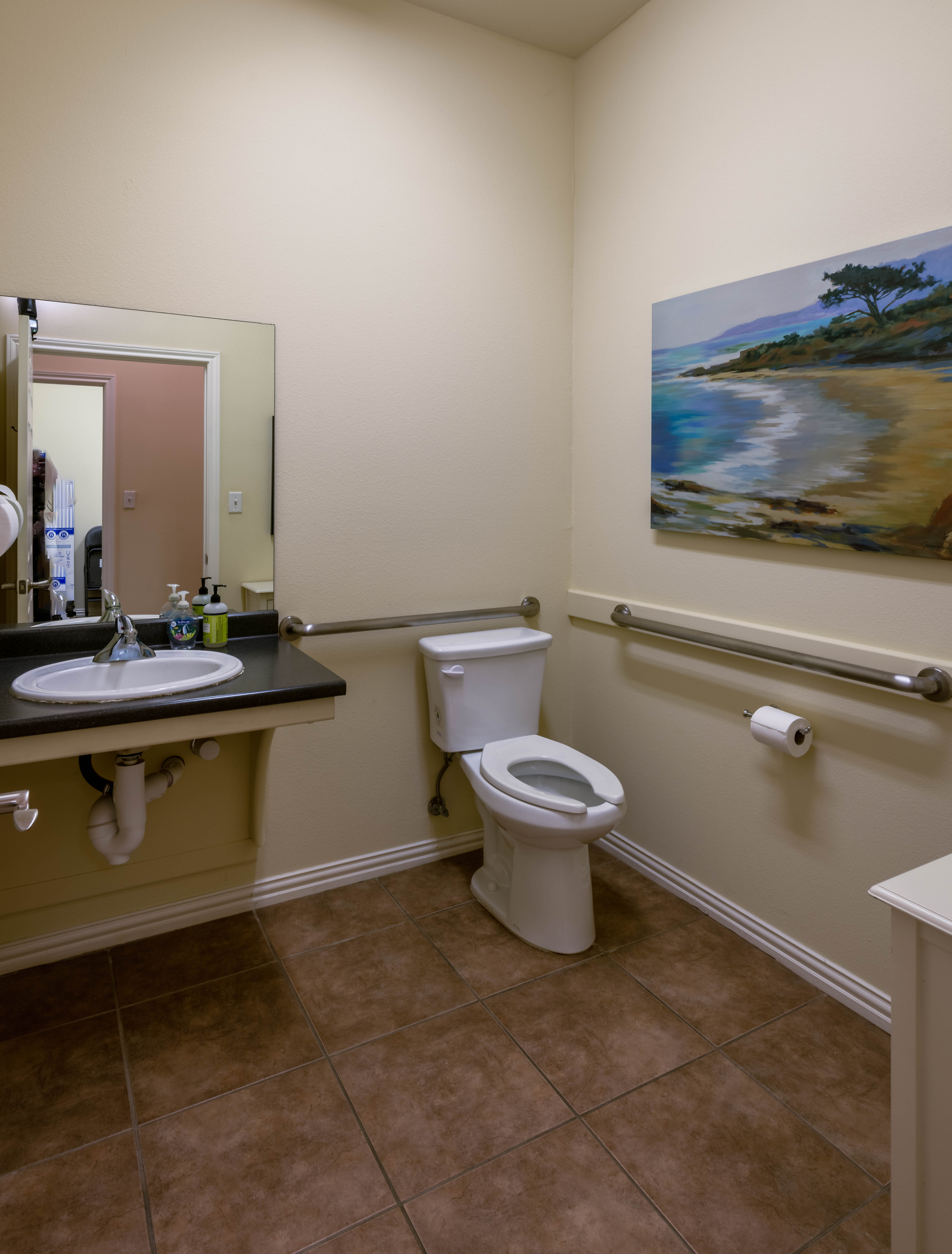 Restroom ADA Compliant Cedar Park Office Condo For Sale