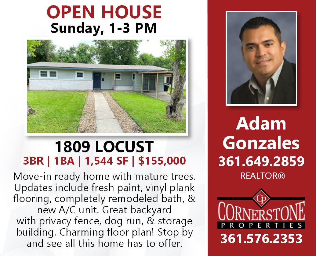 Open House, Sunday 9/26/21