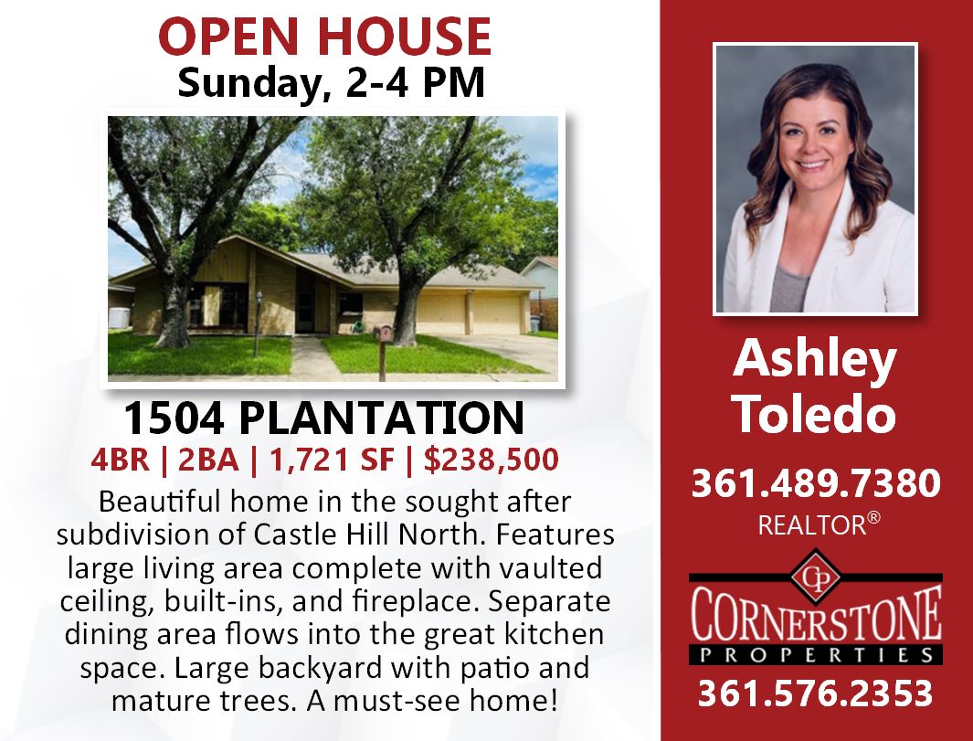 Open House in Victoria, TX This Weekend!