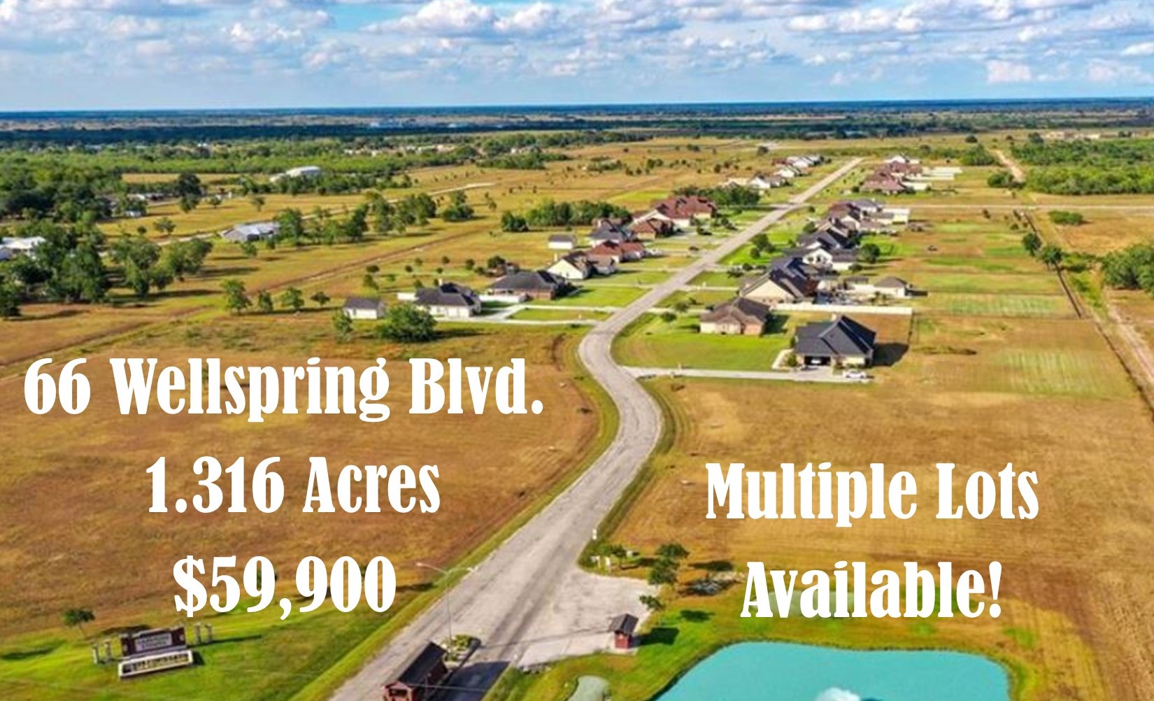 Lots for sale on Wellspring Blvd, Victoria, TX