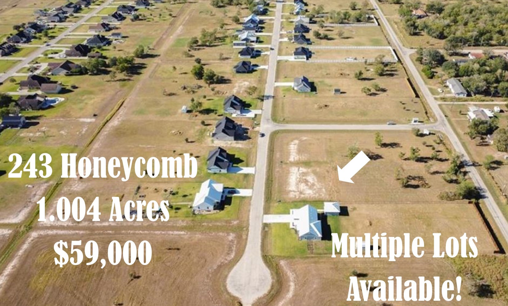 Lots for sale on Honeycomb in Victoria, TX