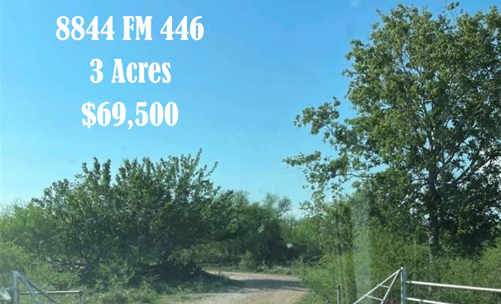 land for sale on FM 446 in Victoria, TX