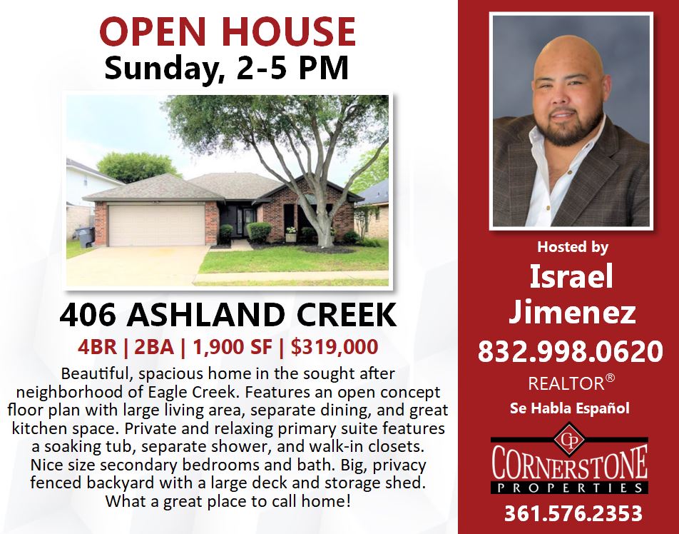 Open Houses this weekend!