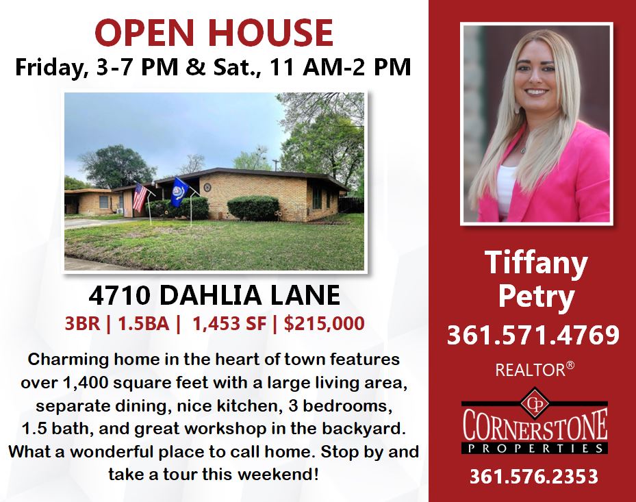 Open House: 4710 Dahlia Lane