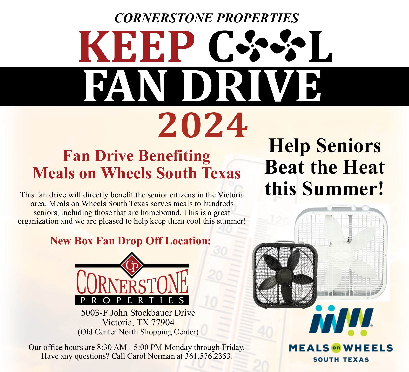 Keep Cool Fan Drive 2024