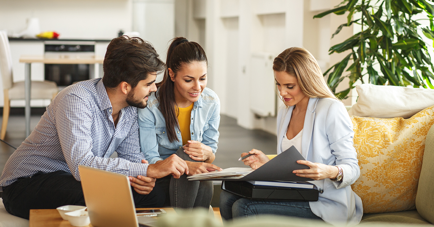 Realtor and clients