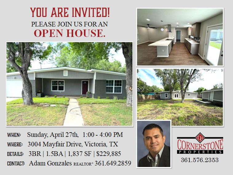 Open House this Sunday!