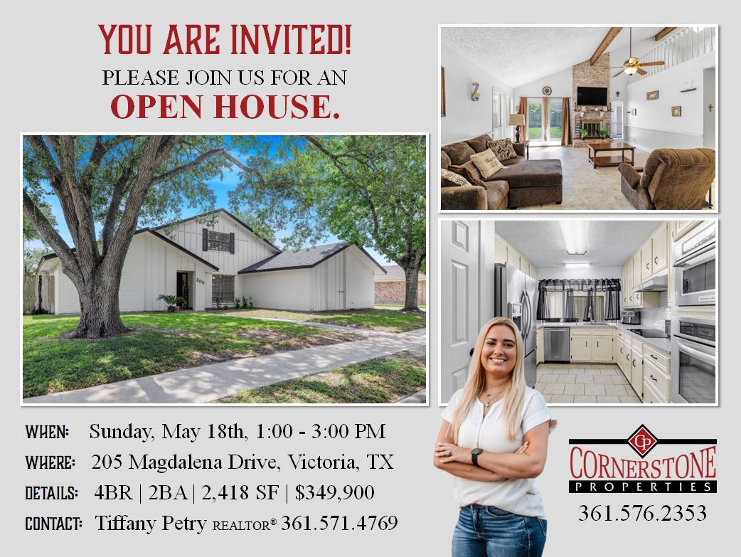 Open houses in Victoria, TX