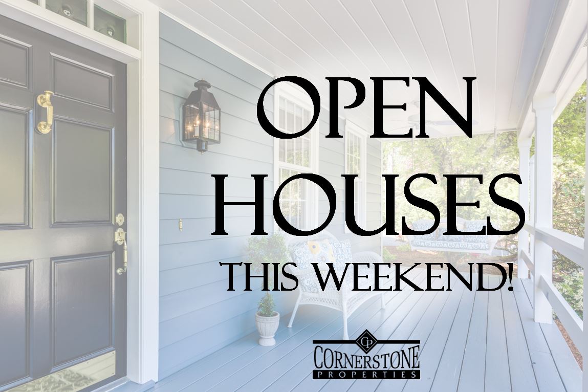 Open Houses this weekend