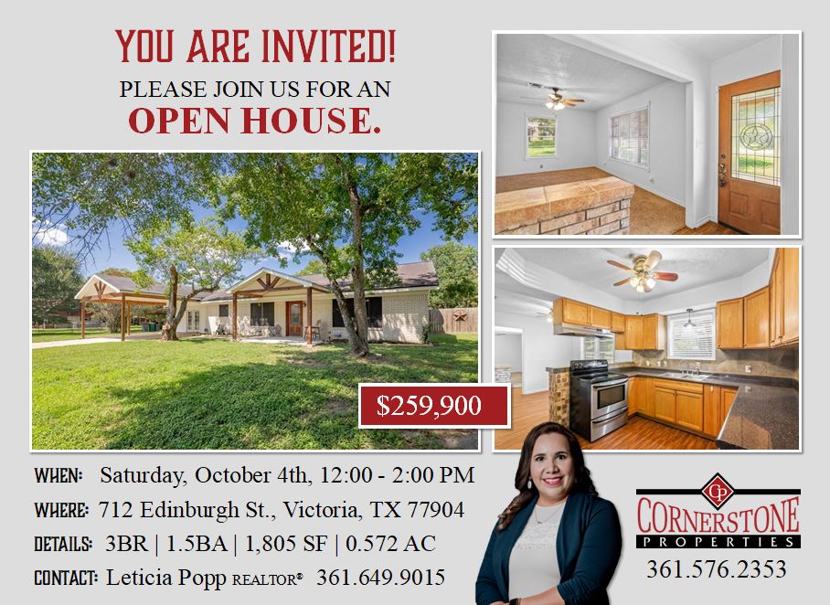 Victoria, Texas Open Houses