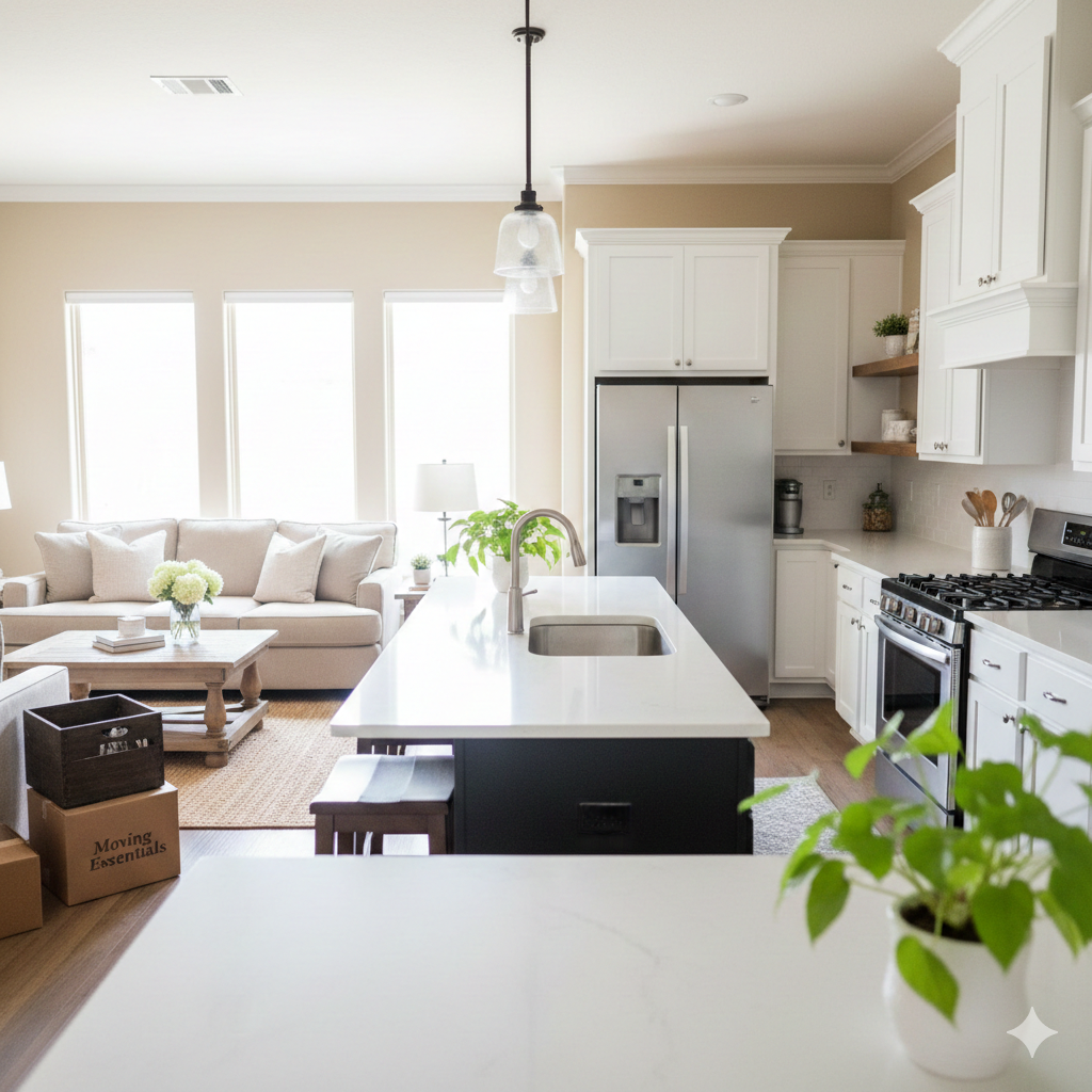 declutter your home before listing