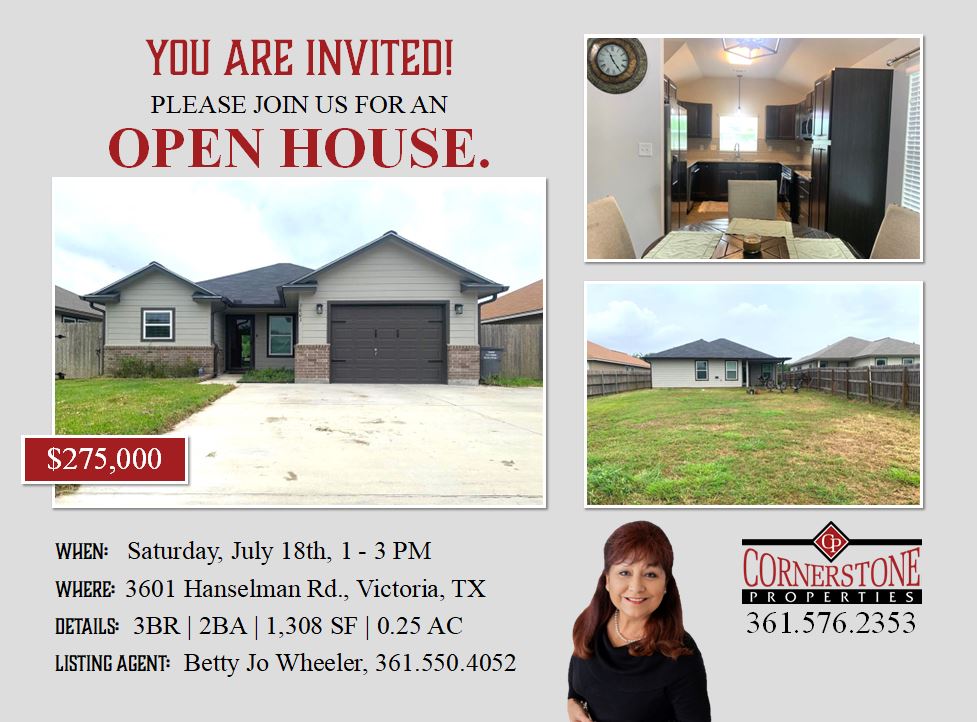 Open house victoria, tx