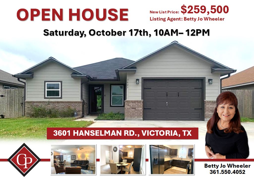 Open house in Victoria, TX