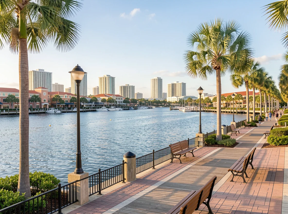 Tampa waterfront view
