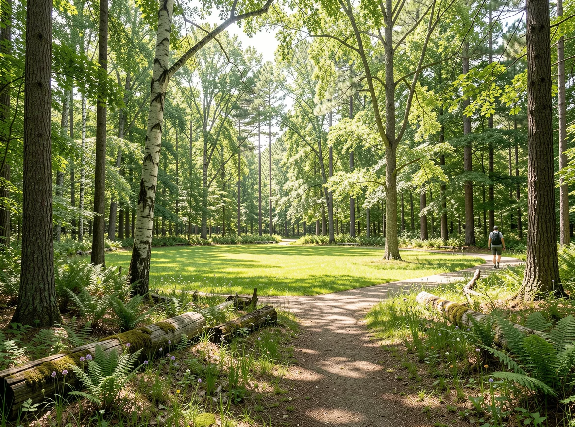 Trinity park and recreation setting