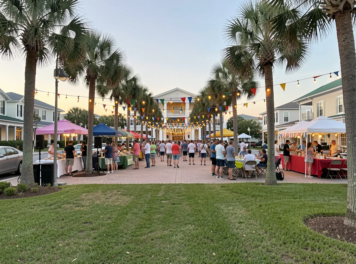 Community scene in St. Petersburg