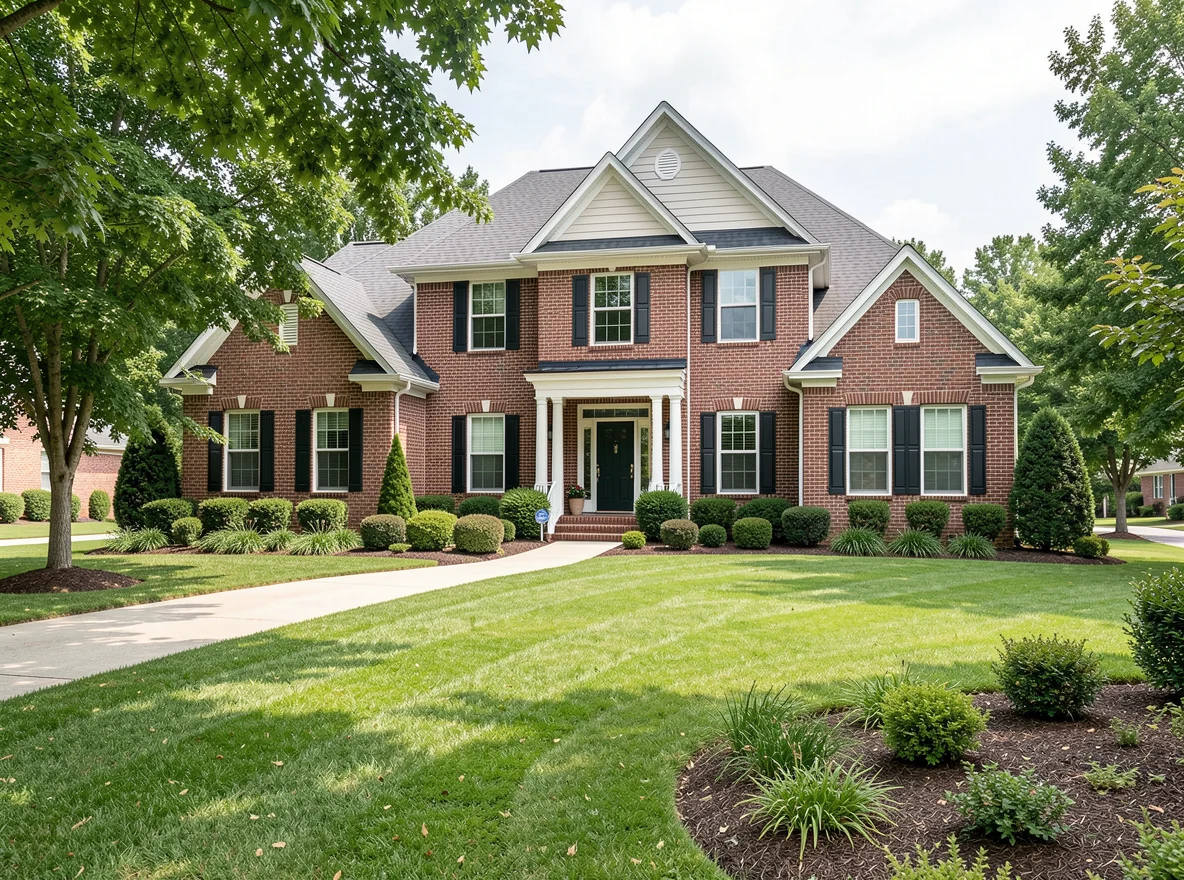 Elegant home exterior in Dunwoody