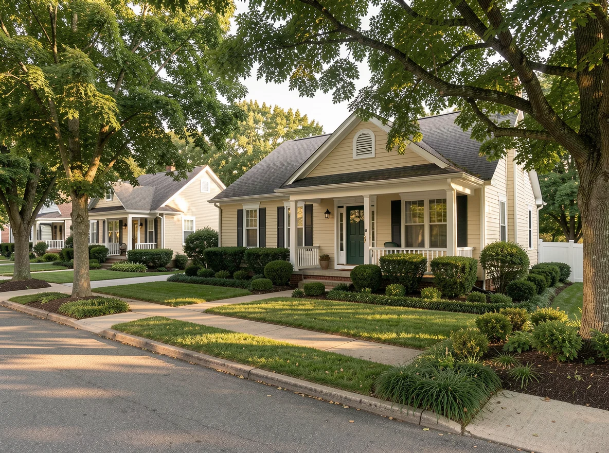 Residential street in Decatur