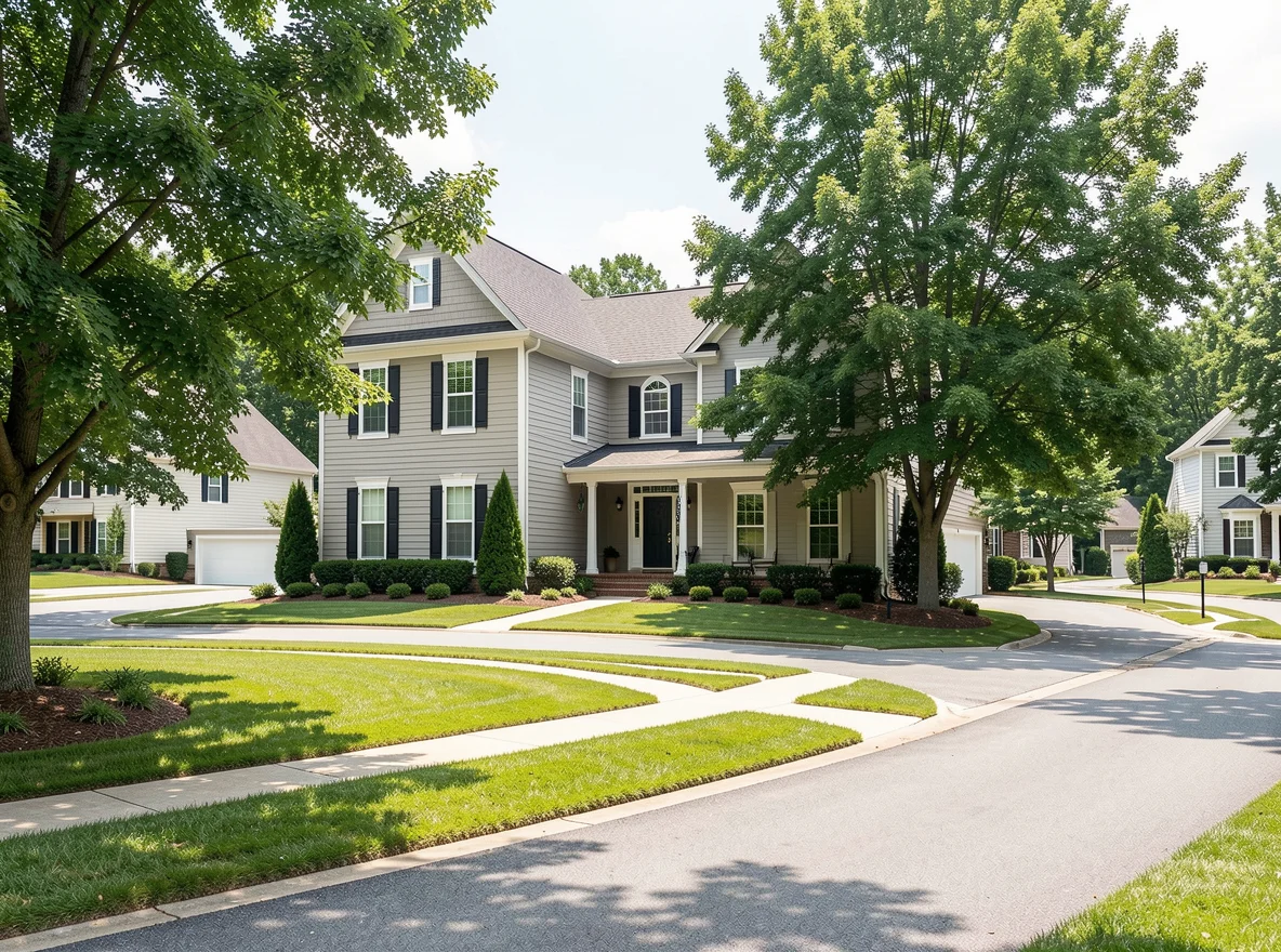 Residential neighborhood in Smyrna and Vinings