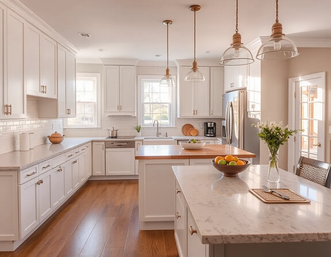 Bright, professionally prepared kitchen in a Mount Pleasant home