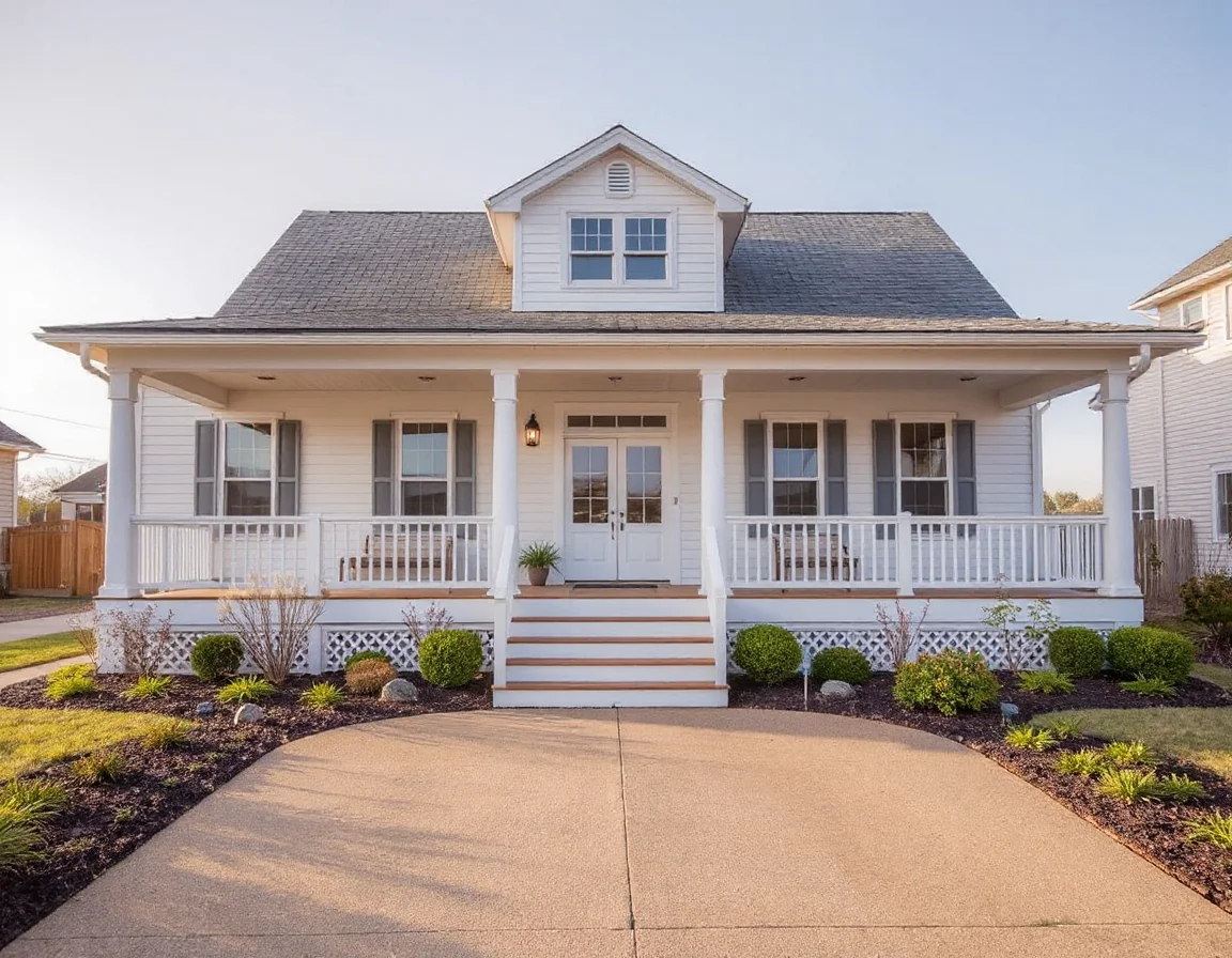 Elevated coastal home exterior on Sullivan's Island