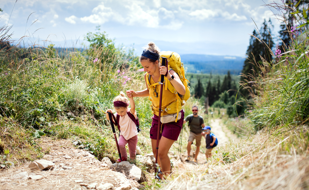 Group of fellow hikers