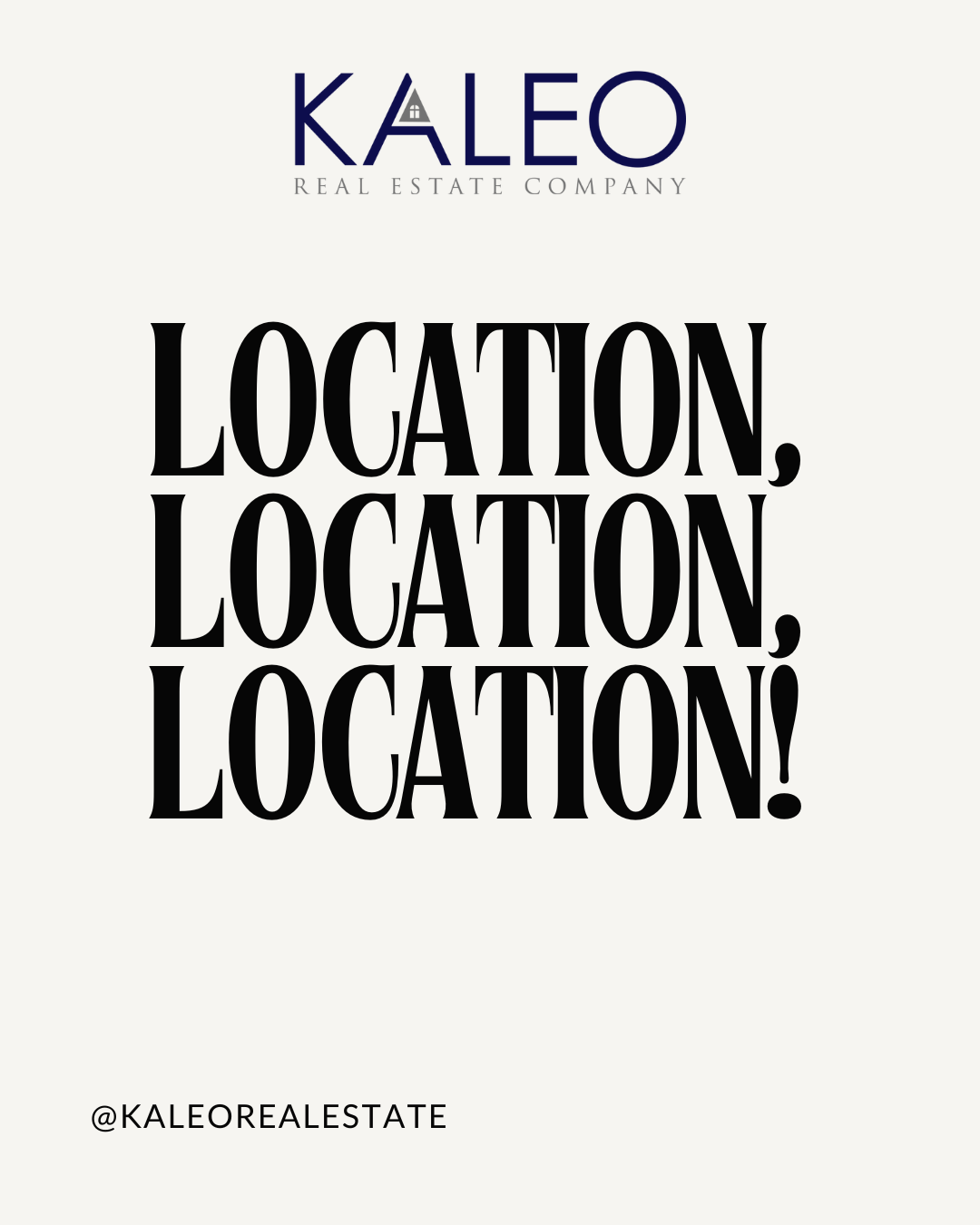 The Value of Location 