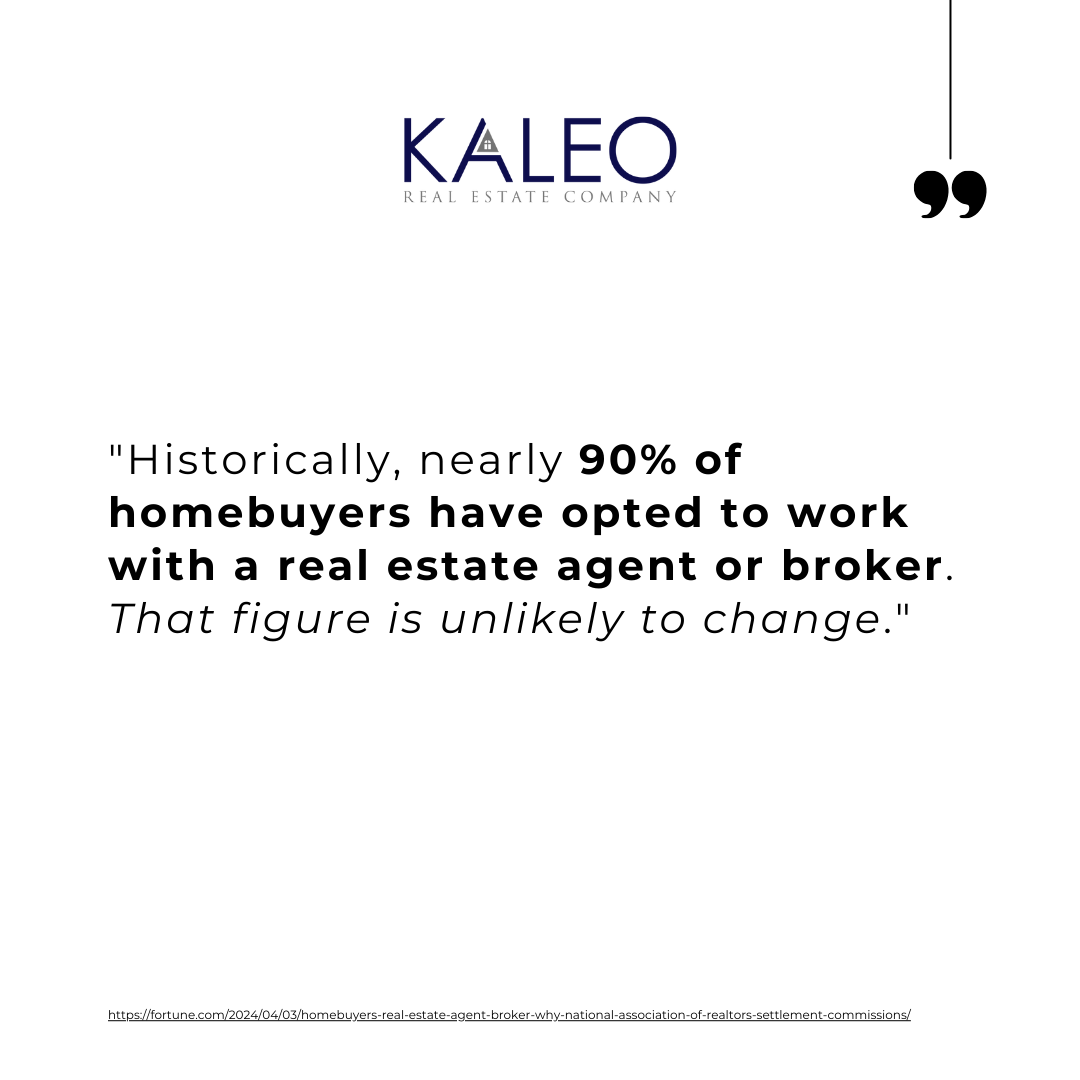 9 out of 10 Homebuyers Work with a Real Estate Agent 90% of Home Buyers Work with an Agent  The End of Real Estate Agents? Not Quite! 