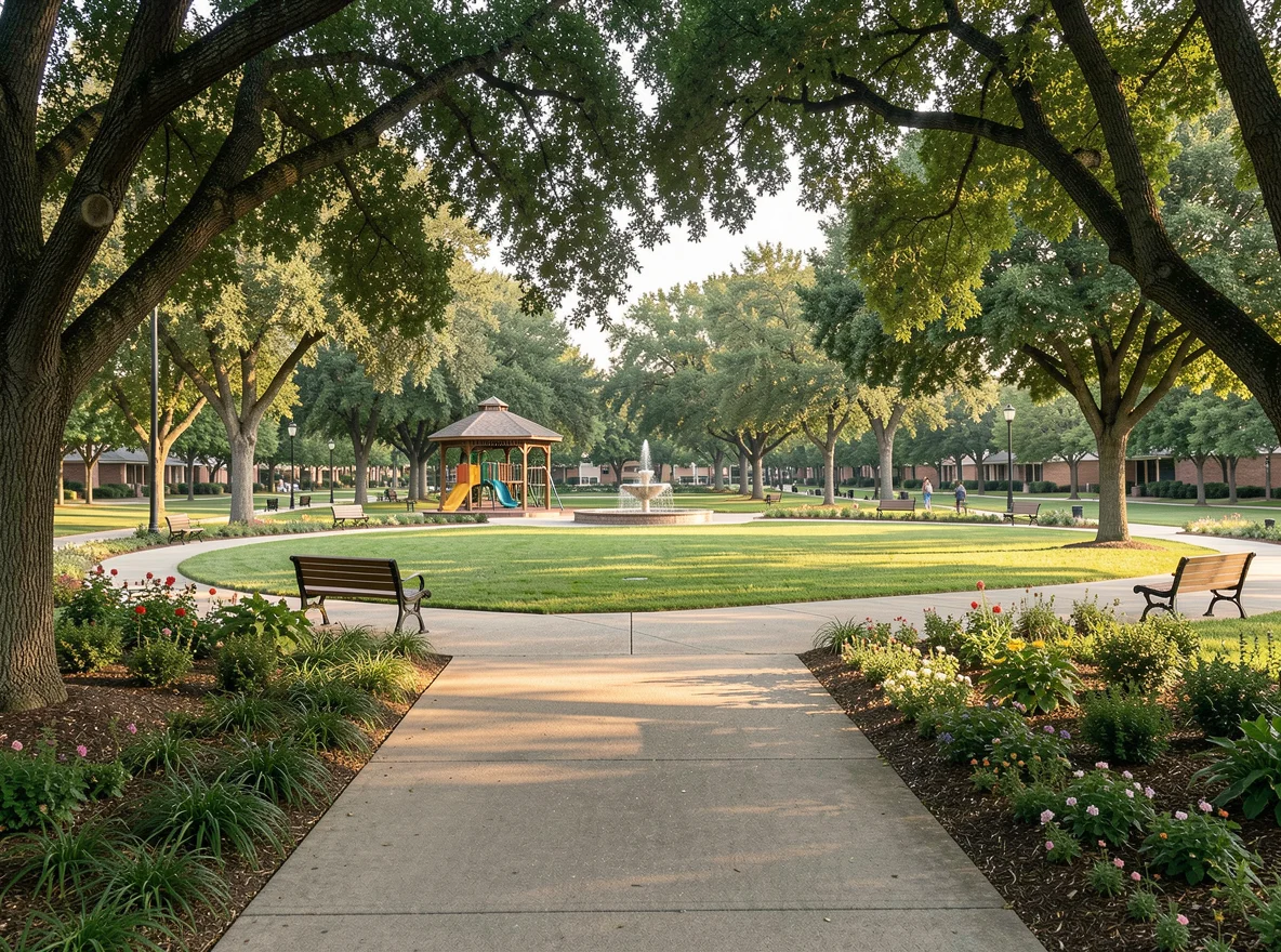 Neighborhood park in Fort Worth