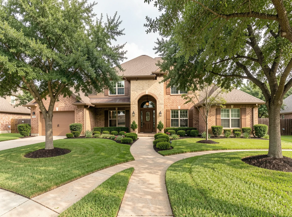 Home exterior in Keller Texas